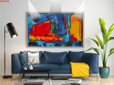 File tranh trang trí File tranh hiện đại Sơn Dầu SD3049 (tải file gốc)