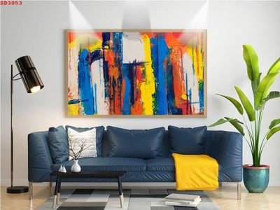 Chi tiết file tranh tráng gương File tranh hiện đại Sơn Dầu SD3053 (ảnh gốc)