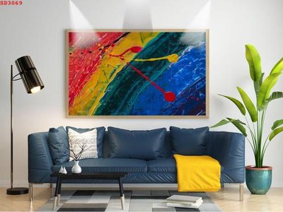 File ảnh File tranh hiện đại Sơn Dầu SD3069 (gốc) cho trang trí nhà hàng