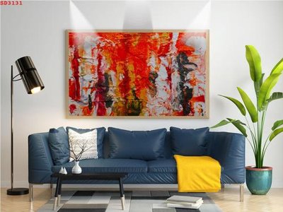 File in trần File tranh hiện đại Sơn Dầu SD3131 (bản gốc) bầu trời