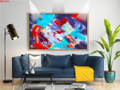 Hình ảnh file gốc in trần nhà File tranh hiện đại Sơn Dầu SD3161