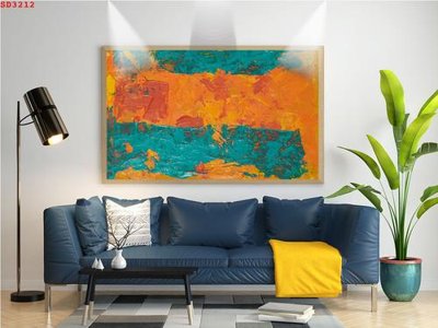 File gốc File tranh hiện đại Sơn Dầu SD3212 (PNG) chất lượng cao