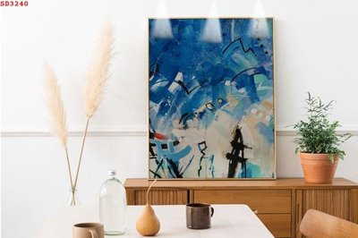 File gốc File tranh hiện đại Sơn Dầu SD3240 (PNG) chất lượng cao