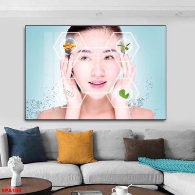 File in lụa File tranh trang trí spa SPA100 (tân cổ điển) File tranh trang trí spa SPA100