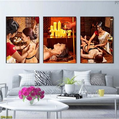 File PSD Tranh trang trí Spa SPA1018 (gốc) cho designer