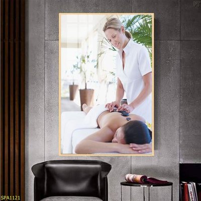 File gốc Tranh trang trí Spa SPA1121 (in ấn) màu sắc trung thực