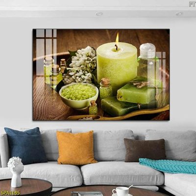 Ảnh gốc Tranh trang trí Spa SPA1145 (nét căng) in mica
