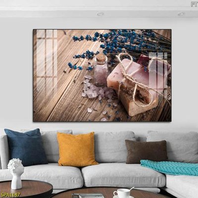 File gốc in tráng gương Tranh trang trí Spa SPA1147 chi tiết