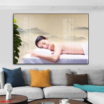 File gốc File tranh trang trí spa SPA119 (PNG) nền trong suốt