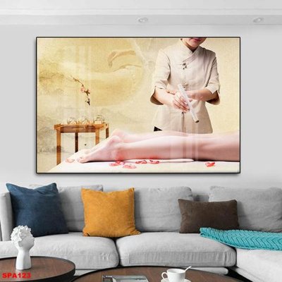Tải file tranh gốc File tranh trang trí spa SPA123 chất lượng cao