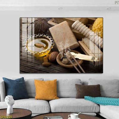 File gốc Tranh trang trí Spa SPA1239 (in lụa) trang trí tường