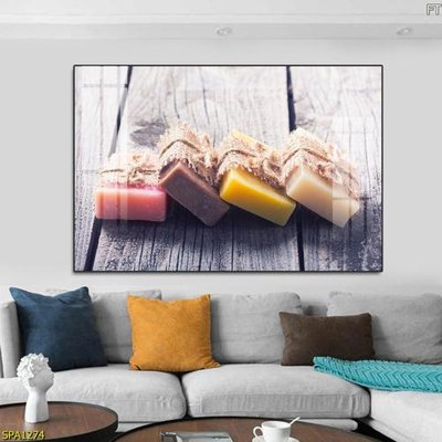 File in lụa Tranh trang trí Spa SPA1274 (hoa văn) Tranh trang trí Spa SPA1274