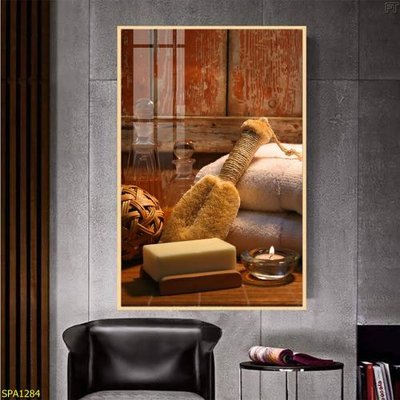 File tranh gốc PSD Tranh trang trí Spa SPA1284 còn nguyên layer
