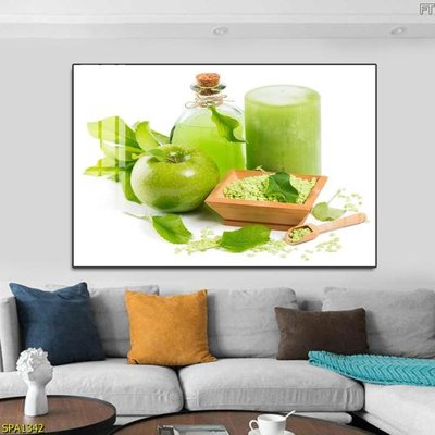 Chi tiết file tranh tráng gương Tranh trang trí Spa SPA1342 (ảnh gốc)