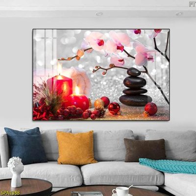 File gốc Tranh trang trí Spa SPA1348 (in tráng gương) sang trọng