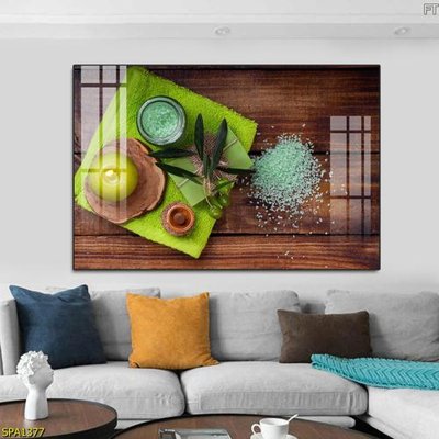 File in trần Tranh trang trí Spa SPA1377 (bản gốc 3D) sống động