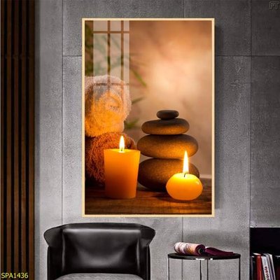 File gốc Tranh trang trí Spa SPA1436 (in ấn) màu sắc trung thực