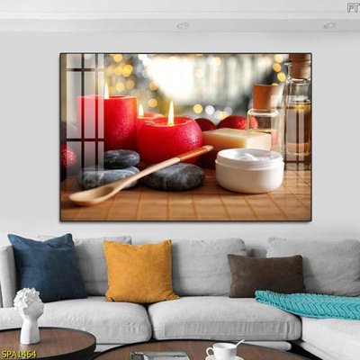 File ảnh Tranh trang trí Spa SPA1464 (gốc) in decal dán tường