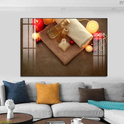 File tranh gốc in trần nhà Tranh trang trí Spa SPA1470 3D