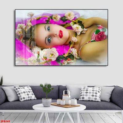 File gốc in ấn File tranh trang trí spa SPA149 độ phân giải cao