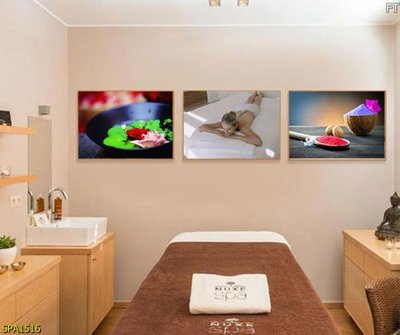 File PSD Tranh trang trí Spa SPA1516 (gốc) cho designer