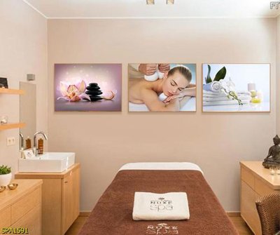 File PSD Tranh trang trí Spa SPA1591 (bản gốc) độ phân giải cao