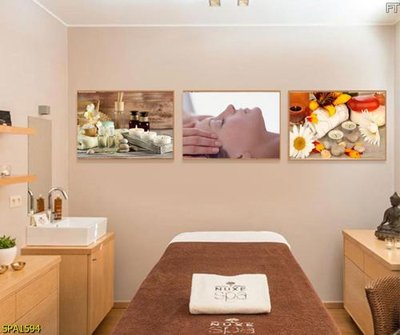 File gốc Tranh trang trí Spa SPA1594 (thiết kế) cho in ấn