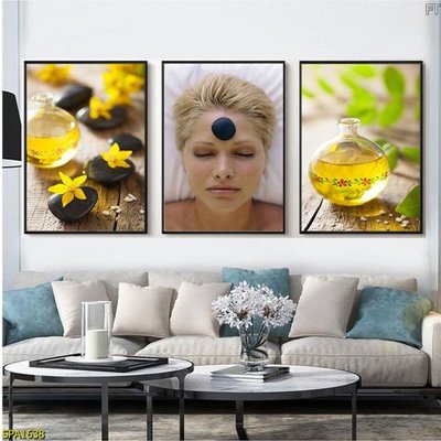 File gốc Tranh trang trí Spa SPA1638 (in mica) cắt laser