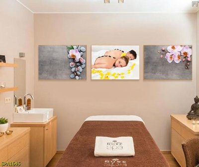 Ảnh gốc file in lụa Tranh trang trí Spa SPA1645 chi tiết