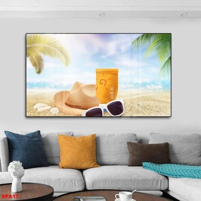 File tranh gốc File tranh trang trí spa SPA17 (bản quyền) file PSD