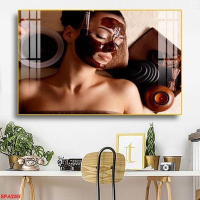 File in trần Tranh trang trí Spa SPA2067 (file gốc) phong thủy
