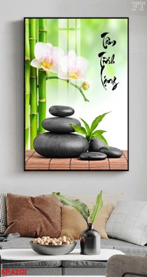 File gốc Tranh trang trí Spa SPA2107 (trang trí) cho phòng khách