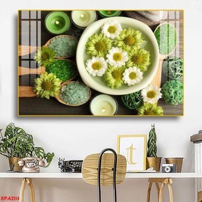 File PSD in ấn Tranh trang trí Spa SPA2114 (chất lượng cao)