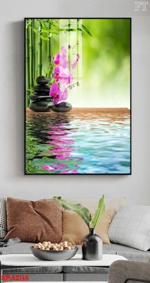 File gốc Tranh trang trí Spa SPA2148 (trang trí) phòng làm việc