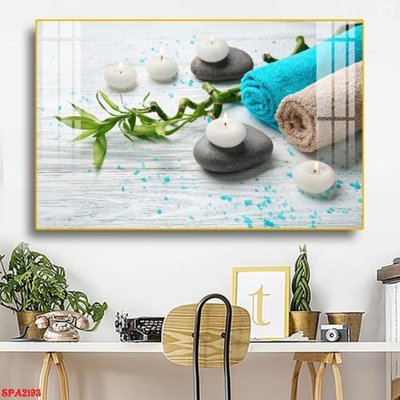 Download file gốc Tranh trang trí Spa SPA2193 (in mica) trong suốt