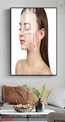 Download file Tranh trang trí Spa SPA2220 (gốc) in mica đèn LED