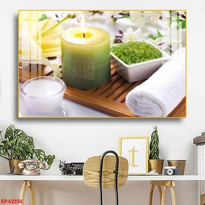 Mua file gốc Tranh trang trí Spa SPA2233 (in ấn) tại Filetranh.com