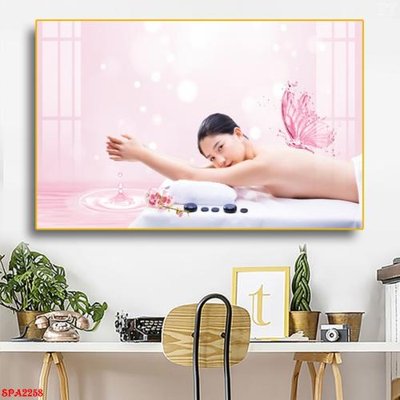 Download file Tranh trang trí Spa SPA2258 (gốc) in mica cao cấp