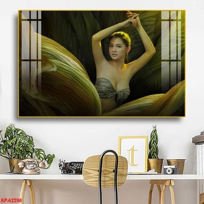 File gốc Tranh trang trí Spa SPA2286 (phiên bản chuẩn) để in ấn