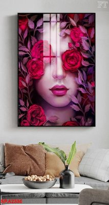 File in trần Tranh trang trí Spa SPA2336 (file gốc) xuyên sáng