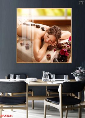 File PSD in ấn Tranh trang trí Spa SPA2344 (chất lượng cao)