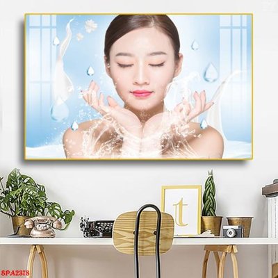 File gốc Tranh trang trí Spa SPA2378 (in mica) làm quà tặng