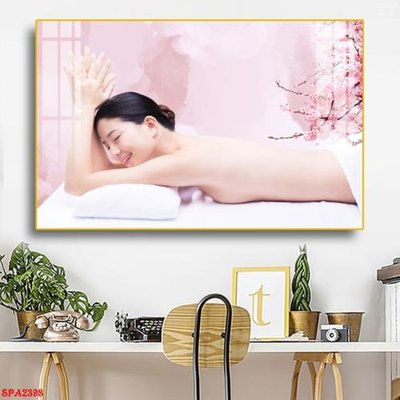 File tranh Tranh trang trí Spa SPA2398 (gốc) chủ đề thiên nhiên