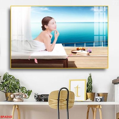 File in ấn Tranh trang trí Spa SPA2407 (bản gốc) từ file gốc