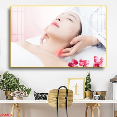 File tranh gốc Tranh trang trí Spa SPA2414 chủ đề hiện đại