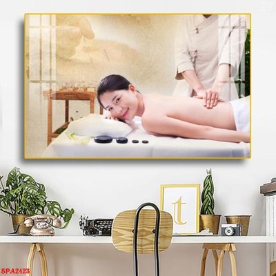 Tải file PSD Tranh trang trí Spa SPA2423 (nguyên layer) để in