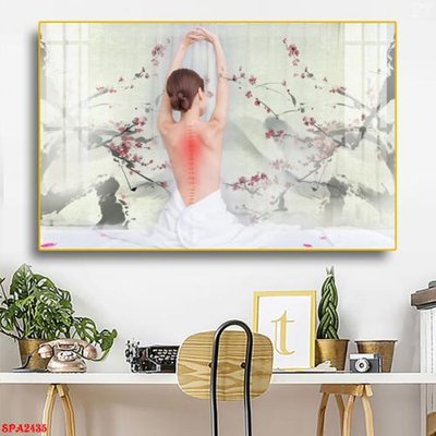 File PSD Tranh trang trí Spa SPA2435 (bản gốc) chất lượng nhất