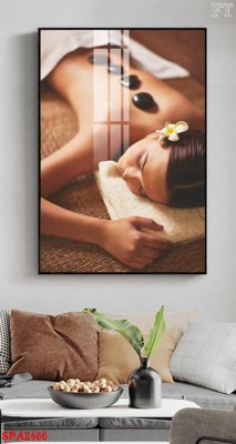 File in trần Tranh trang trí Spa SPA2466 (bản gốc) đại dương