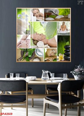 File gốc Tranh trang trí Spa SPA2509 (ảnh chi tiết) để in lụa
