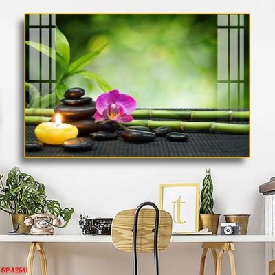 File PSD Tranh trang trí Spa SPA2541 (bản gốc) đã tách nền